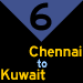 6: Chennai to Kuwait