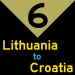 6: Lithuania to Croatia
