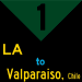 1: LA to Valparaiso