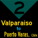 2: Valparaiso to Puerto Varas