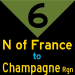 6: North of France to Champagne