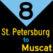 8: St. Petersburg to Muscat
