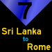 7: Sri Lanka to Rome
