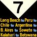 7: Long Beach to Botswana